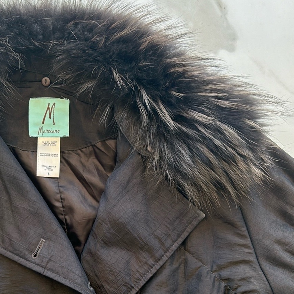 Vintage Marciano size 6 Bomber Jacket - Picture 5 of 16